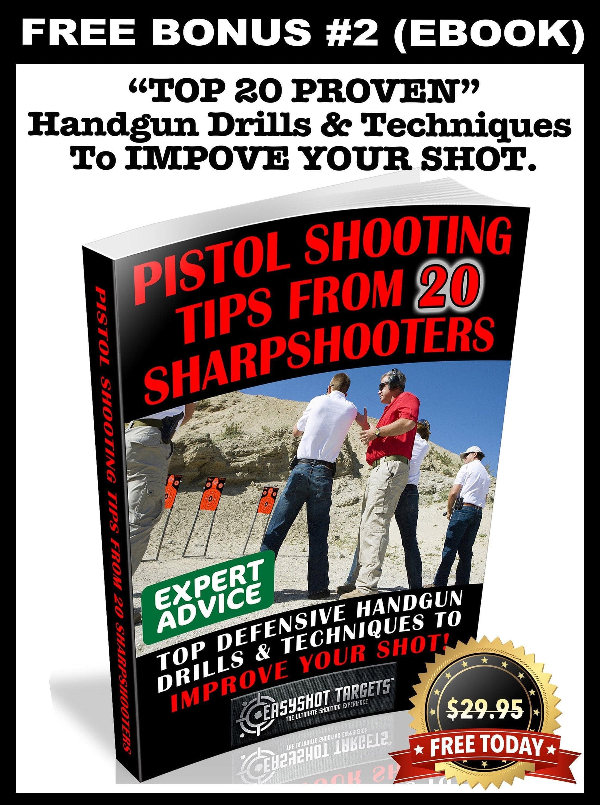 150-PACK "SUPER-SAVER" 18 X 12 INCH Precision Sight-in Targets with 1x1 inch Grid | High-Contrasting Yellow & Red Colors Make it Easy to See Your Shot - EasyShot Targets