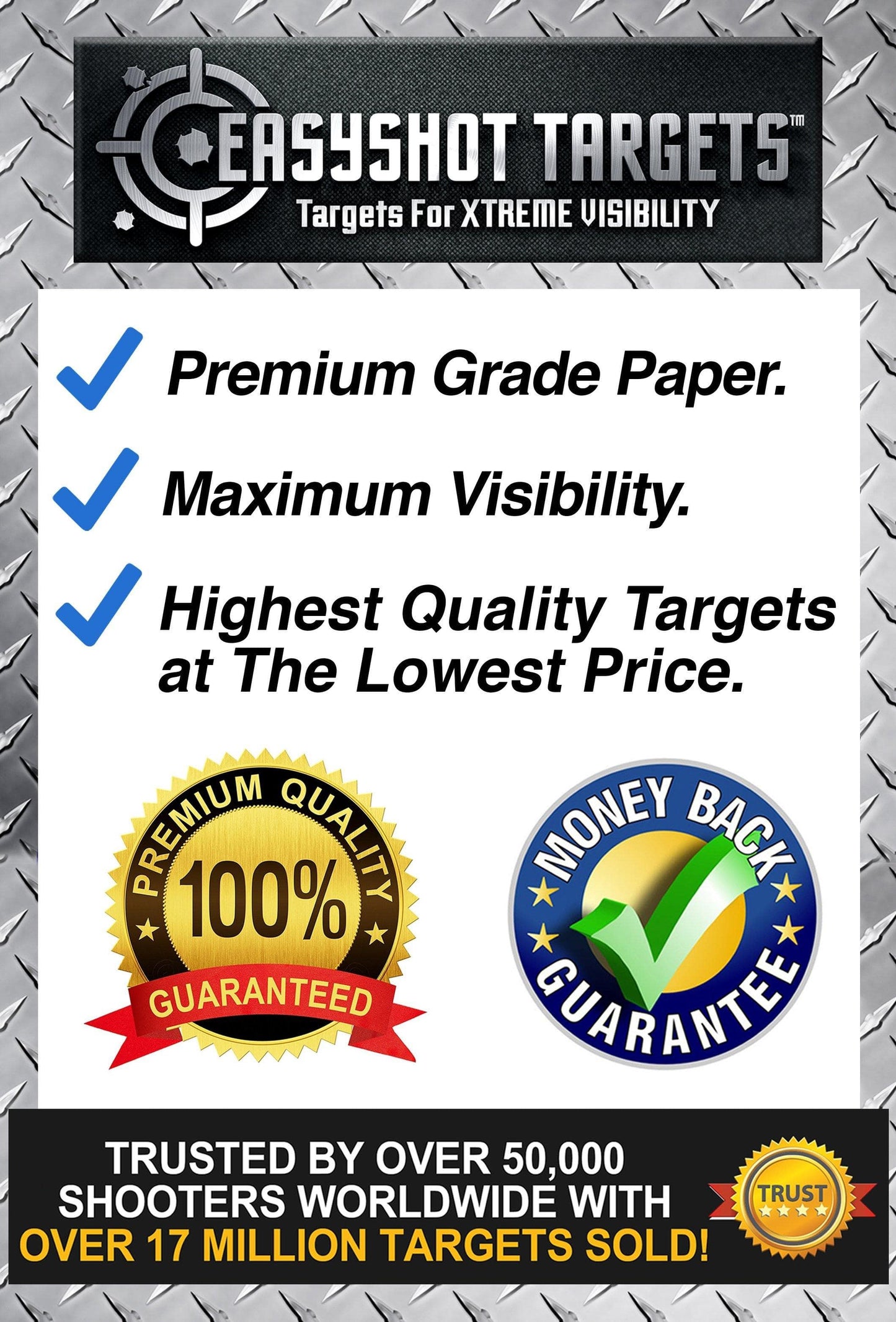 Target Stickers 3" (Qty 250 ) - EasyShot Targets