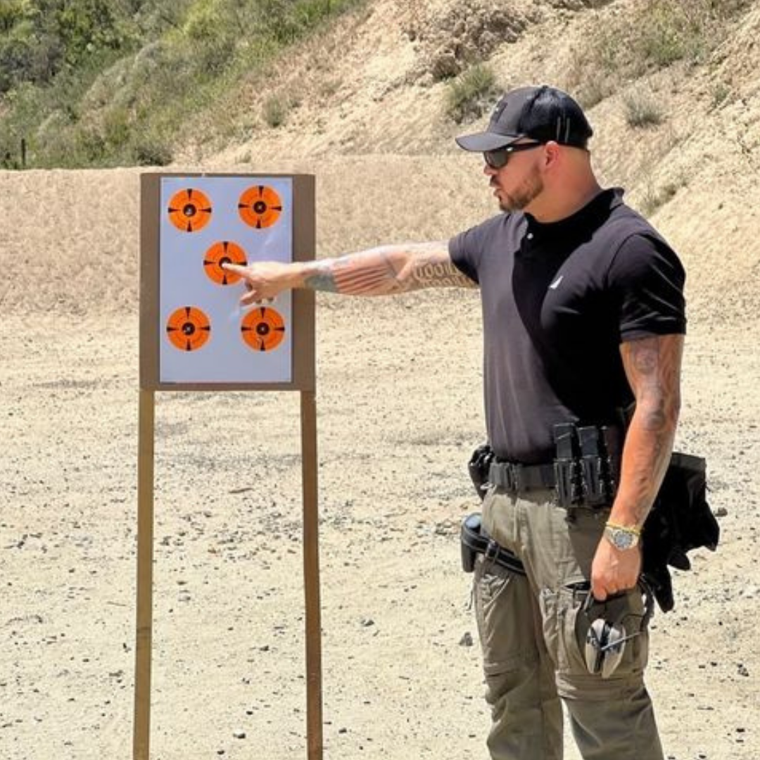 Easyshot targets orange sticker shooting targets