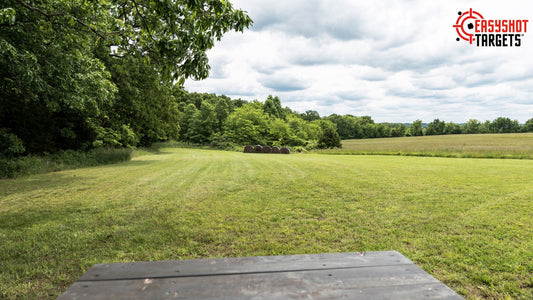 An outside long range shooting range