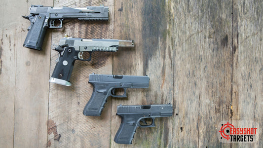 Four different types of pistols that you can buy