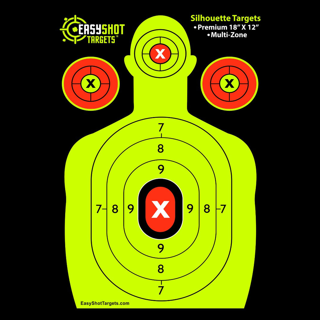 Double Shot Target High-Quality Paper Targets | Easyshot Targets | Shooting Targets ...