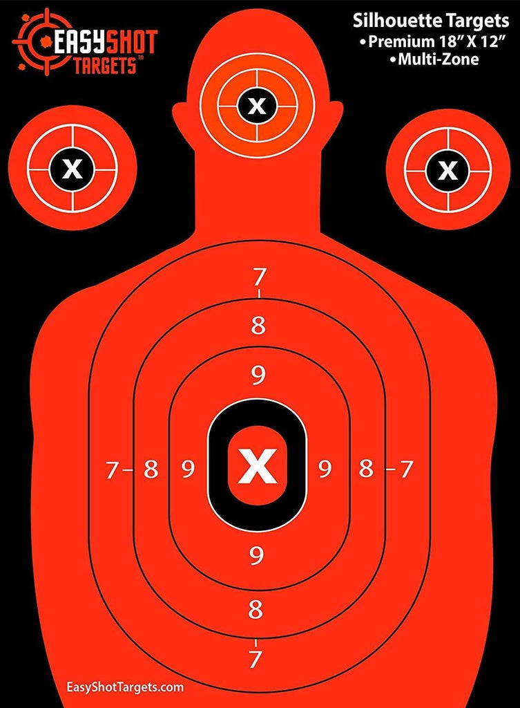 Large Easy Target Shop & Save Multicolor - Silhouette Shooting Targets | EasyShot Targets