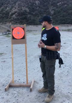 100 Pack - Red - 13" Bullseye Targets - Paper Shooting Targets