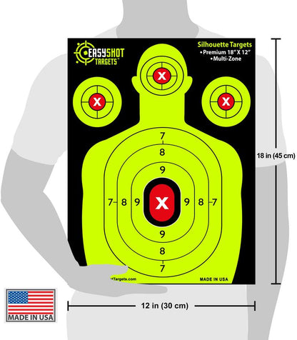 Pink - Silhouette Shooting Targets