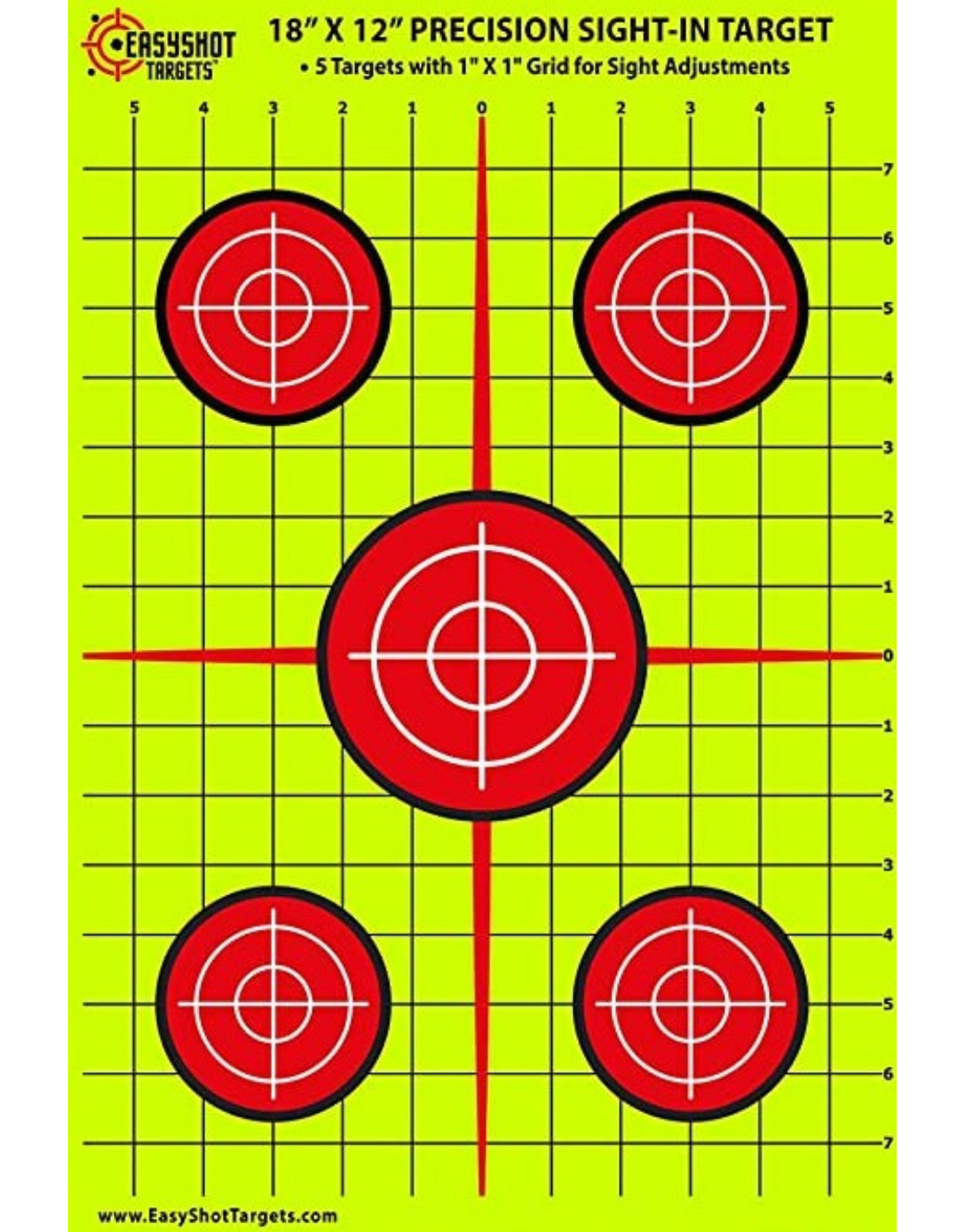 Sights Target Simple Bullseye & Sight-In Targets – EasyShot Targets